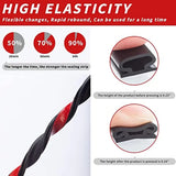 Popxstar 1pc Weather Stripping Door Seal, Window And Door Door Seal Strip, Soundproofing Self-Adhesive Backing D-Shape Door Weather Strip