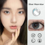 Popxstar 2PCS/PAIR Blue Moon Contact Lenses Natural Colored Eye Lenses Beauty Eye Color Lens Fast Shipping Prescription Lenses