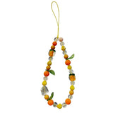 Popxstar Mobile Phone Chain Phone Case Hanging Rope  Manual Diy Beaded Camera Chain Earphone Case Phone Anti Loss Rope