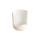 Cream-style Non-Slip Ceramic Spatula Holder Heat-Resistant Minimalist Pot Lid Storage Rack Water Tray Soup Spoon Rack Desktop
