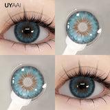 Popxstar 1 Pair Cleopatra Pupils Lens Yearly  For Eyes Blue Green Contact LensNatural Len Colorcon High Quality Lense