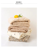 Popxstar Baby Cover Quilt Baby Lovely Print Small Cotton Quilt Newborn Holding Blanket with Cotton Wrapping Warm Bedding