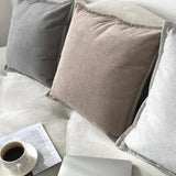 45x45cm High Quality Pillow Case Pillow Case Light Luxury Nordic Home Pillowcase Sofa Plush Cushion 21 Color Pillow Case