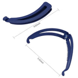 Popxstar Matte Vintage Banana Clip for Curly Long Straight Short Hair Claw Women Girls Hair Styling Ponytail Holder Hairpin Clamp Grip