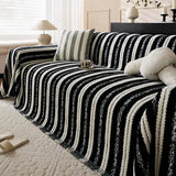 Popxstar  1PC Light Luxury Sofa Cover High-grade Retro New Soft Fabric Universal Non-slip Home Textile Products in All Seasons