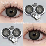 1 Pair Color Contact Lenses for Eyes Color Eye Lens Brown Eye Lenses  Gray Pupils Lens Yearly Black Contacts