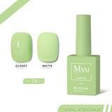 popxstar Mxsi 15ml Gel Nail Polish Neon Brown Royal Blue Red Green Pastal Nude Nail Art Varnish Gel Lacquer Top Coat UV Gel Nail Not Set