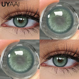Color Contact Beauty OMG Series Colorcon Black Lens Big Eyes Cosmetic Green Lenses Colorcon NEW NAJIA Series Blue Pupils