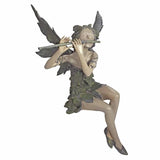 Popxstar Playing The Flute Fairy Statue Angel Garden Sculpture Decoration Outdoor Garden Lawn Courtyard Resin Crafts