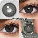 Natural Soft Gray Lenses 1Pair Colored Contact Lenses Brown Eyes Lens Fashion Blue Eye Contact Yearly Makeup Green Lens