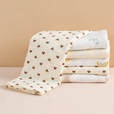 Popxstar 100X100cm Baby Receive Blanket for Newborn Cotton Muslin Swaddle Blanket Bedding Infant Bath Towel Baby Items Mother Kids