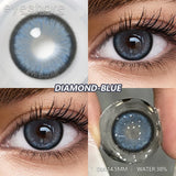 Natural Soft Gray Lenses 1Pair Colored Contact Lenses Brown Eyes Lens Fashion Blue Eye Contact Yearly Makeup Green Lens