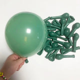 Popxstar  5/10/12/18inch Retro White Sand Balloon Pink Coffee Sage Green Ballon Birthday Party Decoration Baby Shower Globos Wedding Decor