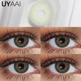 Popxstar  Contact Lenses NEW Makeup Colored Pupils Cosmetics Color Contacts Lenses Brown Natural Pupils Black Lens Beauty Green Lens