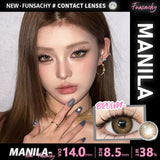 Popxstar  1 Pair Colored Contact Lenses Eye Color Lenses Natural Lenses Pupils Brown Blue Grey Fashion Lens Yearly Cosmetics Lens
