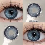 Popxstar  2pcs/pair New Cosplay Contact Lenses for Eyes Makeup Pupils Cosmetics Blue Eye Color Lenses for Myopia Lens 14.2/14.5mm