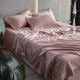 Popxstar  Ultra-high-end 100% Lyocell Jacquard Summer Blanket Set or 1 Pcs Natural Plant Fabric Cooling Quilt Mulberry Silk Fill Comforter