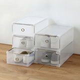 Popxstar 1P Box 2024 New Storage Box Can Be Superimposed Combination Shoe Cabinet Clamshell Men and Women Shoe Box