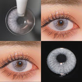 1pair Colored Contact Lenses Bueatiful Pupil Color Circle Lens Natural Coloured Contacts