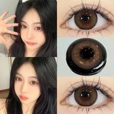 2pcs/Pair Cosmetic Contact Lens Natural Contact Lenses For Eyes Prescription with Diopter Large Diameter Eye Lens