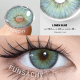 Popxstar  1 Pair Colored Contact Lenses Eye Color Lenses Natural Lenses Pupils Brown Blue Grey Fashion Lens Yearly Cosmetics Lens