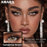 Popxstar  Brown Colored Contact Lenses Natural Look Green Eye Lenses Gray Contact Gray Lenses Fast Delivery Green Eye Lens