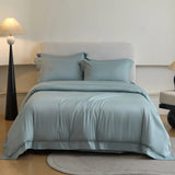 Popxstar  Solid Color Hotel Style Luxury Bedding Set 600TC Egyptian Cotton Single Queen King Size Duvet Cover Flat/Fitted Sheet Pillowcase