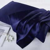 Popxstar Natural Mulberry Silk Pillowcase Decorative Luxury 6A Bed Decorative Cushion Cover Solid Envelope Style Luxury Pure Pillow Case
