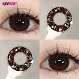 Eye Color Lens Beauty Black Lenses Natural Gray Colored Contact Lenses Big Eye Fashion Eyes Lenses Makeup Green Lens