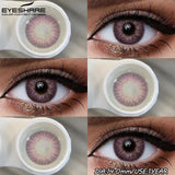 Popxstar  1Pair Fashion Colored Contact Lenses for Eyes Big Blue Eye Lens Natural Yearly Cosmetics Beauty Women Men Pupils