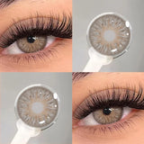 1Pair Contact Lenses Colored Pupils for Eyes Myopia Daisy Pink Cosmetics Contacts Purple Lenses Yearly Fast Shipping
