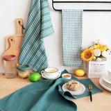 Popxstar 100% Cotton Waffle Weave Kitchen Dish Cloths, Ultra Soft Absorbent Quick Drying Dish Towels, Household Tableware Towels, 3-Pack