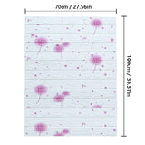 Popxstar 70cmx1m/2m/3m/5m/10m Wallpaper Brick 3D Wall Sticker Foam Self Adhesive DIY Living Room Decor Waterproof Paper