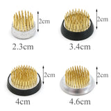 Popxstar Flower Art Fixed Arranging Tool Round Kenzan Flower Frog Stands Rubber Gasket Ikebana Base Holder Floral Pot Vase Cachepot Decor