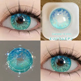 2pcs Diamond Cosplay Nightclub Party Contact Lenses Luxury Softlens 14.2mm