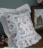 1 Piece Decorative Pillowcases Ruffle Design Pillow Cover Rustic Lace Pillowcase Bed Princess Throw Pillow Case
