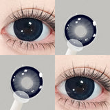 Popxstar  2pcs Cosplay Blue Purple Contact Lenses for Eyes Only For You Surprise Lenses Beauty Eye Color Lens Color Pupils Myopia