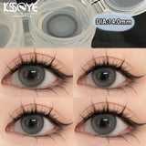 Popxstar  1 Pair High Quality Color Contact Lenses with Diopter Myopia Eyes Contacts Lens Beauty Pupil Makeup Yearly Fast Shipping