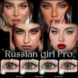 Popxstar 1 Pair Color Contact Lenses for Eyes Blue Pupils Brown Natural Lenses High Quality Green Color Eye Lens Cosmetic Colorcon