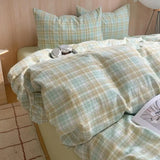 Single Double Exquisite Stripe 1Duvet cover+2Pillowcases 100%Cotton Experience Hotel-Like Comfort with Unparalleled Softness