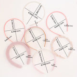 Popxstar 7pcs Set Fashion Headbands for Women Girls Pearl Hair Bands Versatile Simple Hairband Hair Hoop Hair Accessories Headwear