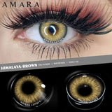 Popxstar  1 Pair Colored Contact Lenses Natural Look Brown Eye Lenses Gray Contact Blue Lenses Fast Delivery Green Eye