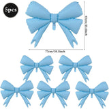 Popxstar  Coquette Birthday Decoration Pink White Bow Latex Balloon Set Foil Bow Balloon Girls Women Pink Bow Party Wedding Decor Supplies