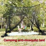 Popxstar 1 PCS Extra large Mosquito net with 4 openings, Durable Canopy Mosquito Net - Perfect for any Size Beds & Camping, Suitable For