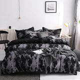 Popxstar  3pcs Duvet Cover Set with Pillow Case Double Comforter Bedding Set Quilt Cover Queen/King Couple or Single Bed