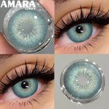 Popxstar  1 Pair Black Color Contact Lenses for Eyes 14.5mm Fashion Contact Lenses Brown Natural Contact Lenses Gray Soft Lens