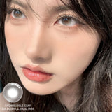 Popxstar 1 Pair/2pcs Lenses Bubble Series Contact Lenses for Eyes Fashion Natural Pupils Beauty Color Lens Eyes Myopia Lenses