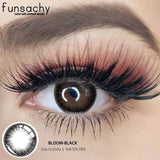 Popxstar  2pcs New Colored Contact Lenses Fashion Yearly Gray Eyes Lenses Natural Blue Eye Lenses Green Pupils Makeup Eyes Lens