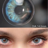 Popxstar 1 Pair Myopia Eyes Colored Lenses with Diopter Comfort Wearing Eyes Contacts Lenses Prescription Yearly Use