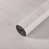 40x300cm Self-Adhesive Wood Grain PVC Stickers Thickened Waterproof Floor Wall Decals for Indoor Home Decor Easy Peel Stick